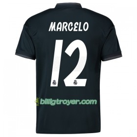 Billige Fotballdrakter Real Madrid Marcelo 12 Bortedraktsett 2018/19 Kortermet